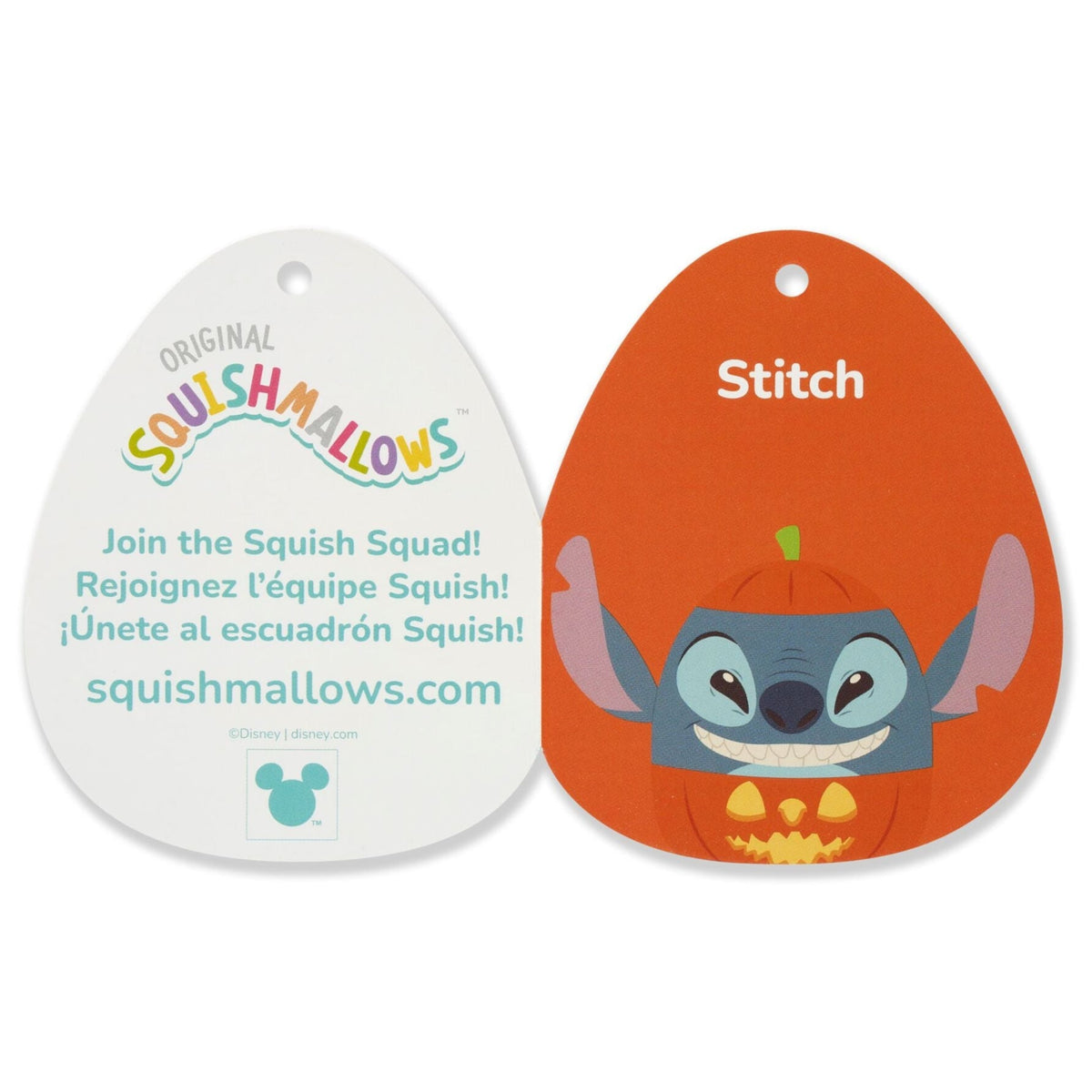 Squishmallows Value | Disney 12" Stitch in Pumpkin | Jazwares