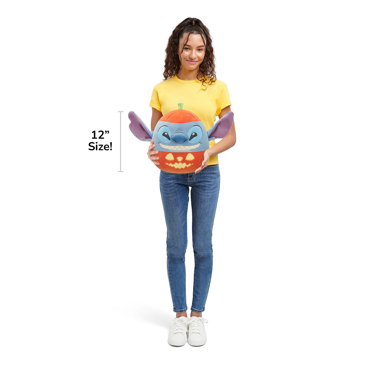 Squishmallows Value | Disney 12" Stitch in Pumpkin | Jazwares