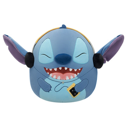 Squishmallows Smart Buy | 14" Disney Stitch with Headphones | Jazwares