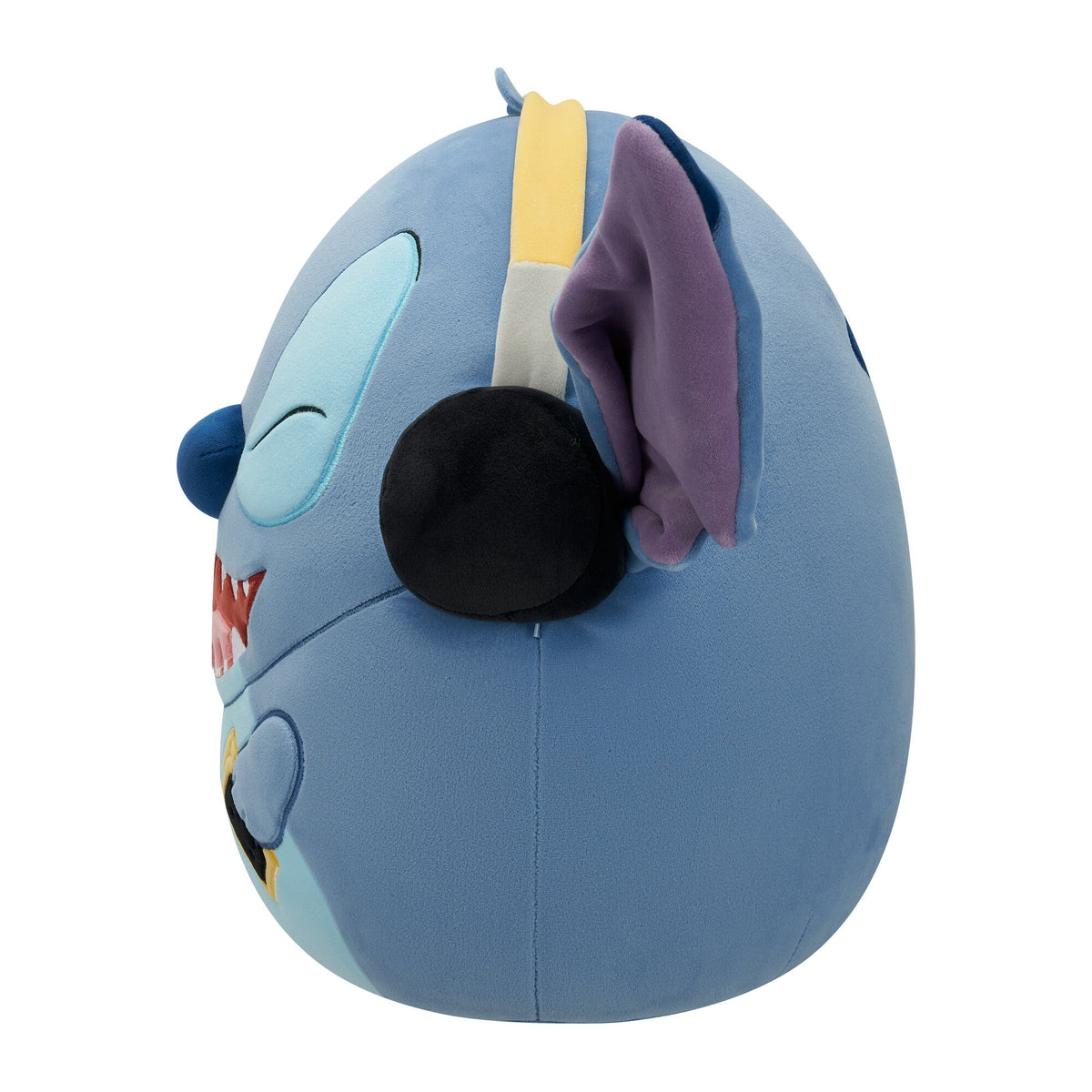 Squishmallows Smart Buy | 14" Disney Stitch with Headphones | Jazwares
