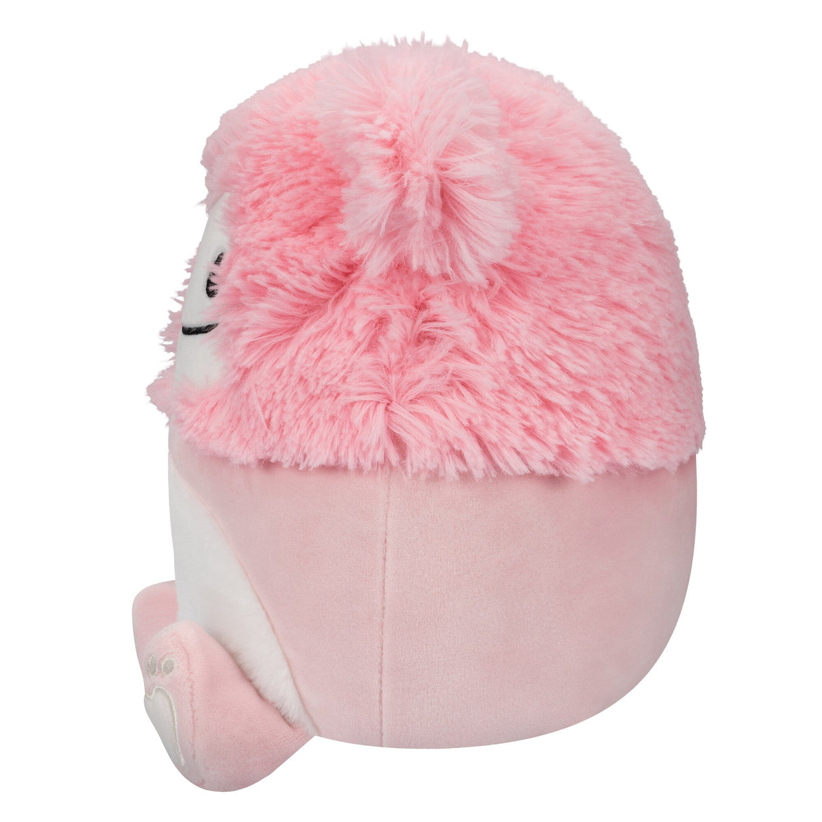 Squishmallows Premium | 8" Brina the Pink Bigfoot with Fuzzy Belly | Jazwares