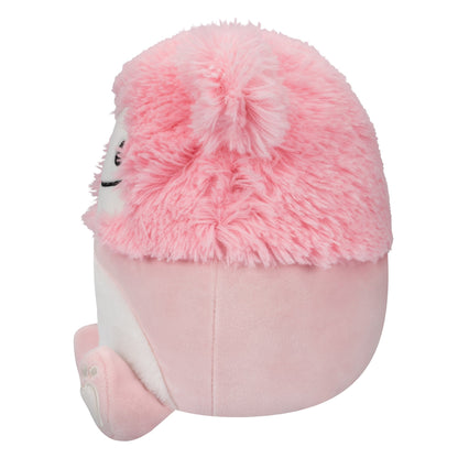 Squishmallows Premium | 8" Brina the Pink Bigfoot with Fuzzy Belly | Jazwares