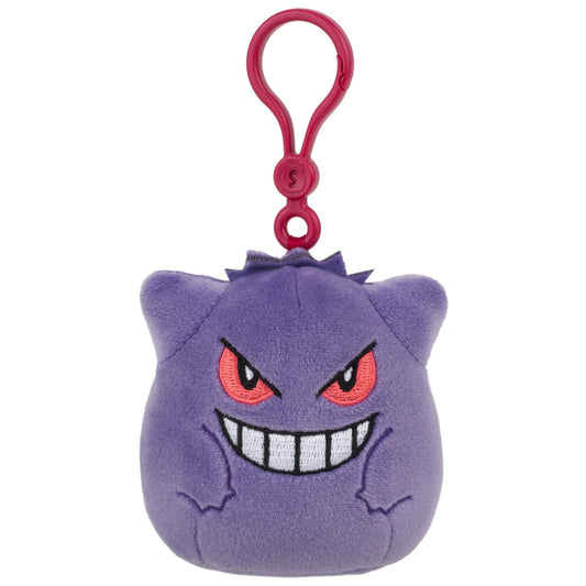 Squishmallows Signature | 3.5-Inch Pokémon Gengar Clip | Jazwares