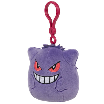 Squishmallows Signature | 3.5-Inch Pokémon Gengar Clip | Jazwares