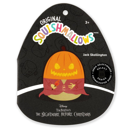 Squishmallows Recommended | 8" Select Series Pumpkin King Jack Skellington | Jazwares