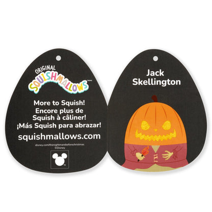 Squishmallows Recommended | 8" Select Series Pumpkin King Jack Skellington | Jazwares