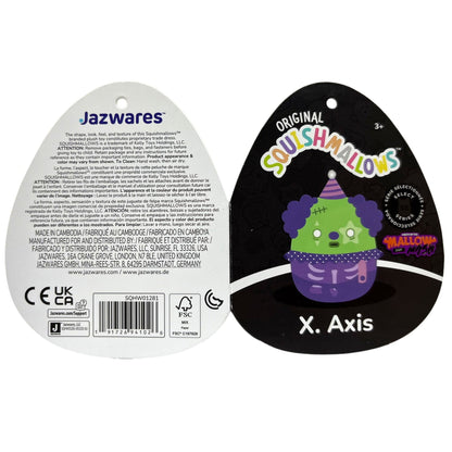 Squishmallows Top Pick | 12" Select Series X. Axis the Zombie Clown | Jazwares