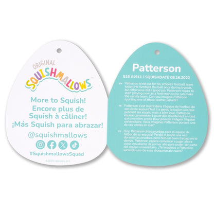 Squishmallows Essential | 16" Patterson the Moose with Orange Scarf | Jazwares