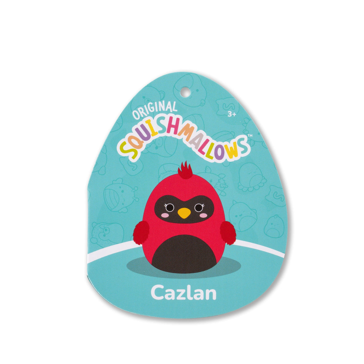 Squishmallows Trending | 8" Cazlan the Red Cardinal | Jazwares