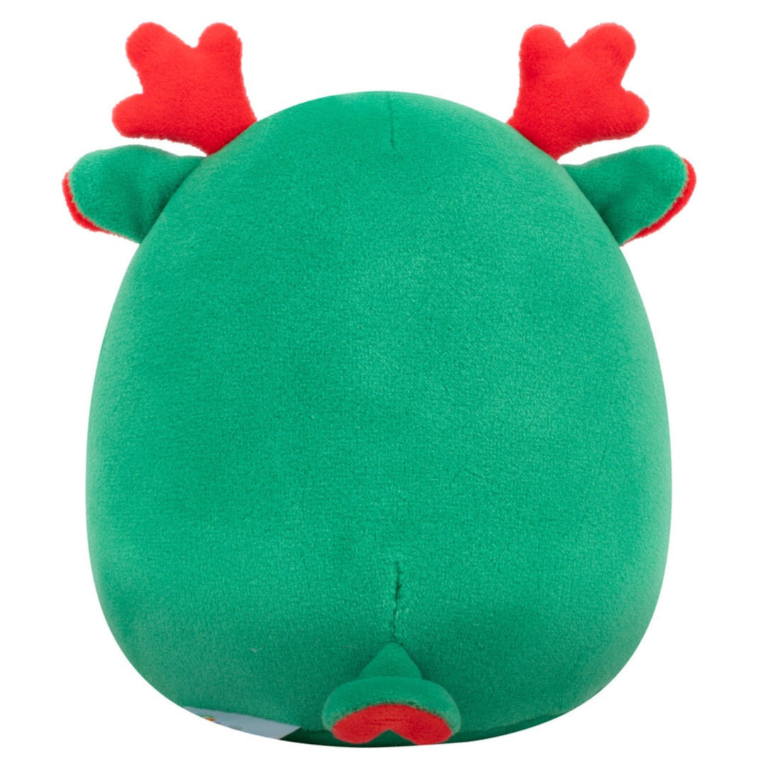 Squishmallows Customer Favorite | 5" Zumir the Green Moose with Peppermint Swirl Belly | Jazwares