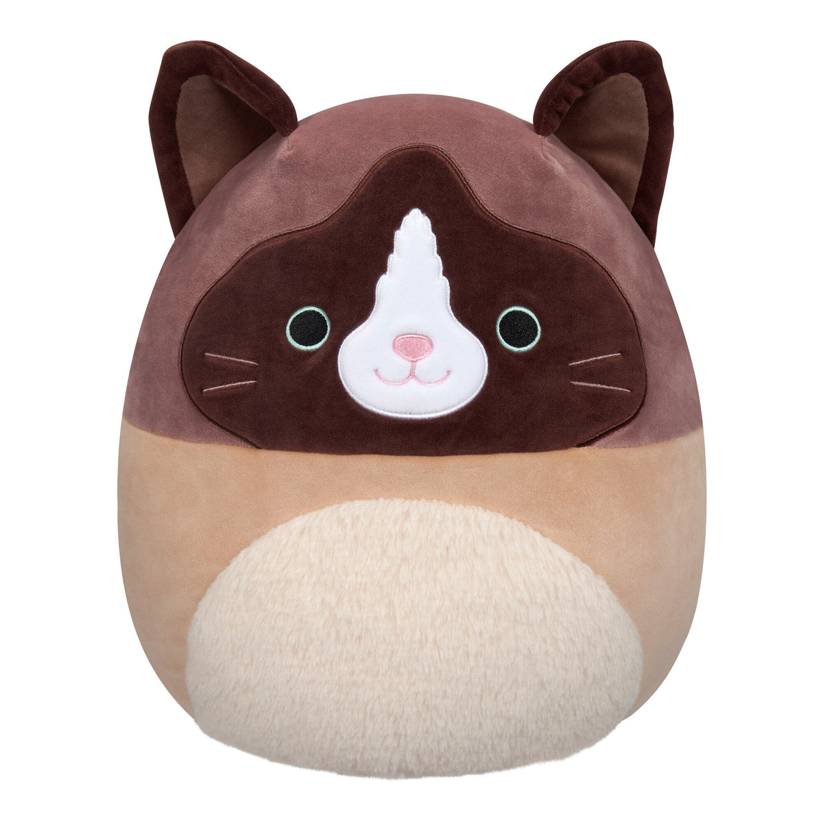 Squishmallows Classic | 16" Woodward the Brown and Tan Snowshoe Cat | Jazwares