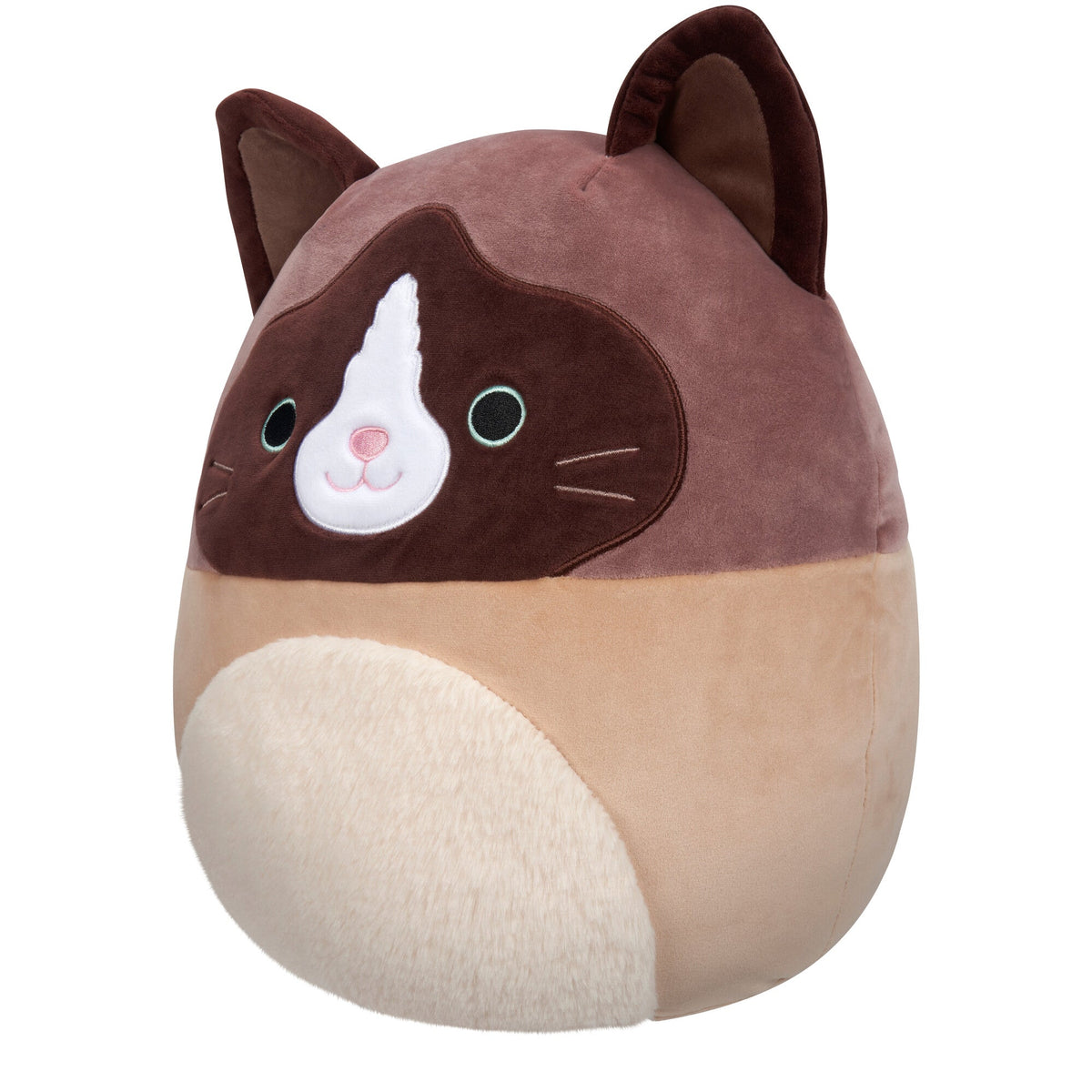 Squishmallows Classic | 16" Woodward the Brown and Tan Snowshoe Cat | Jazwares
