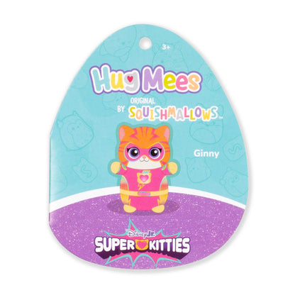 Squishmallows Popular | Disney SuperKitties 10" Ginny HugMees | Jazwares