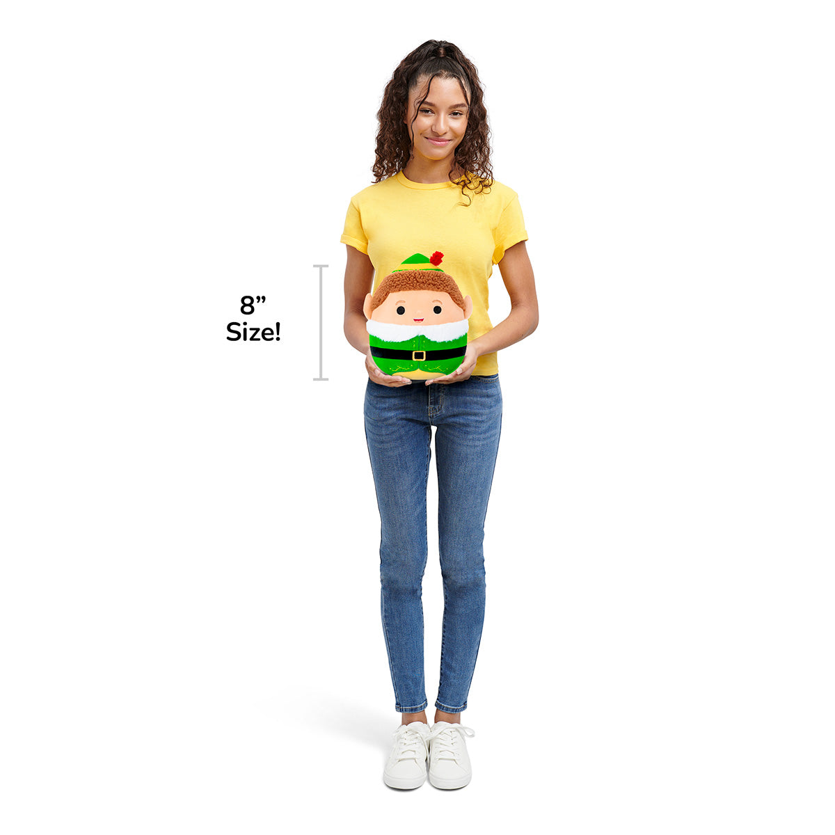 Squishmallows Discount | 8" Buddy the Elf | Jazwares