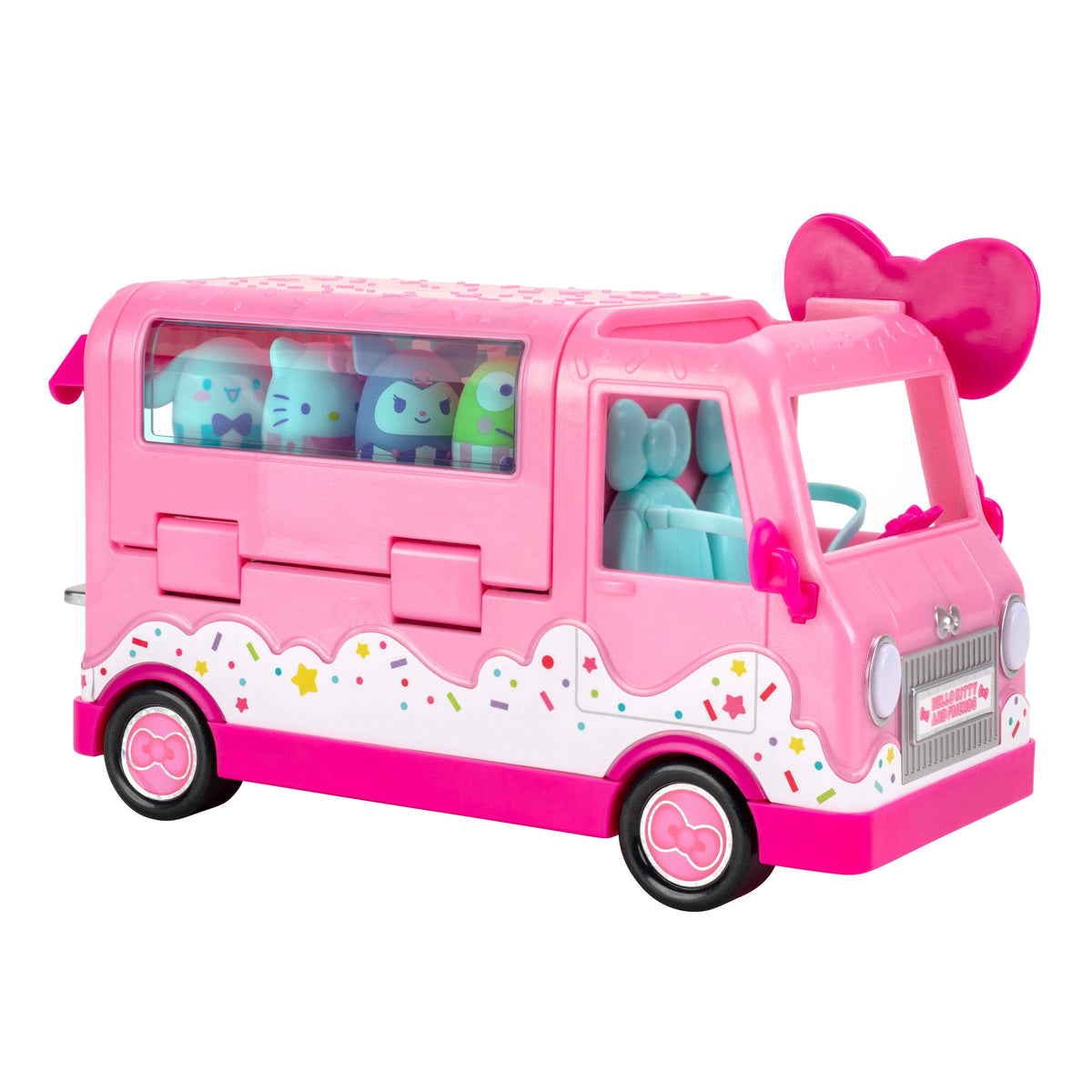 Squishmallows Hot Sale | Squish-a-longs Hello Kitty Cafe Truck Playset | Jazwares