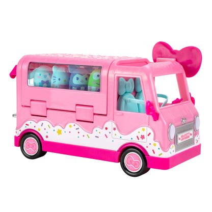 Squishmallows Hot Sale | Squish-a-longs Hello Kitty Cafe Truck Playset | Jazwares