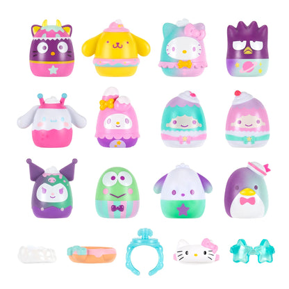 Squishmallows New | Squish-a-longs Hello Kitty and Friends Dreamland 12-Pack | Jazwares