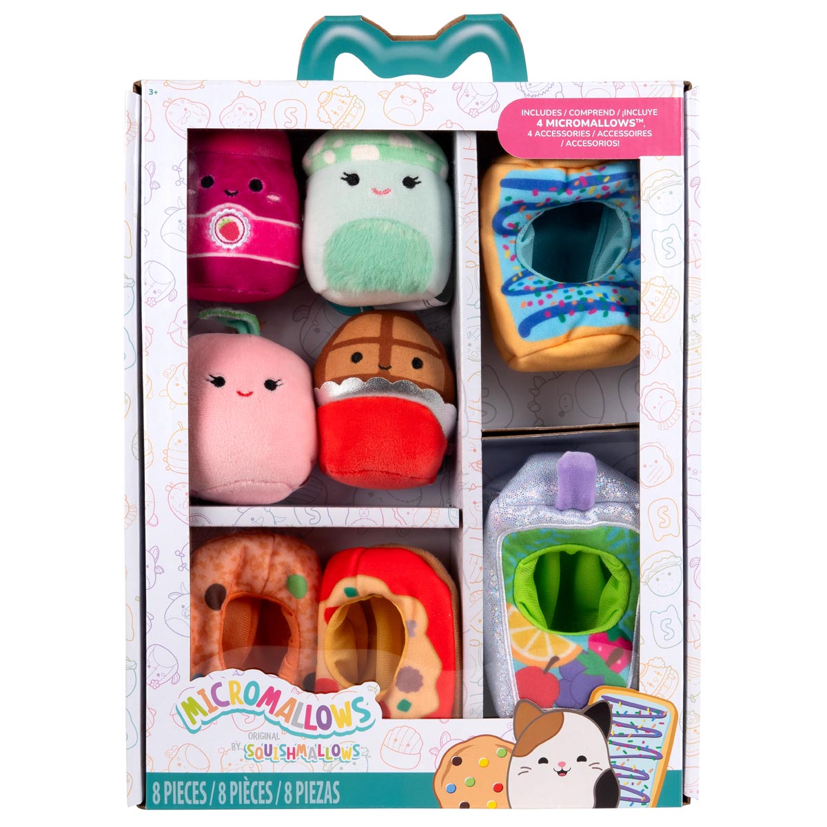 Squishmallows Top Pick | Micromallows Snack Machine Deluxe Accessory Set | Jazwares