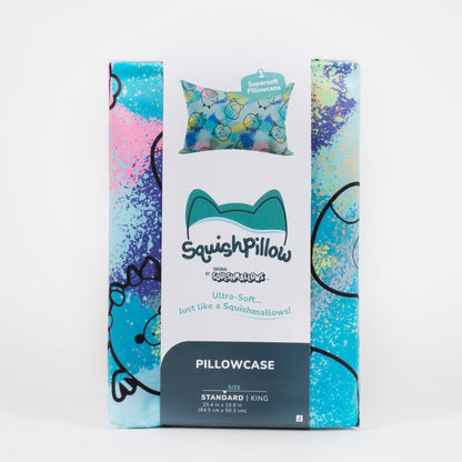 Squishmallows Essential | "'Mallow Nights" Blue SquishPillow Pillowcase (Standard)