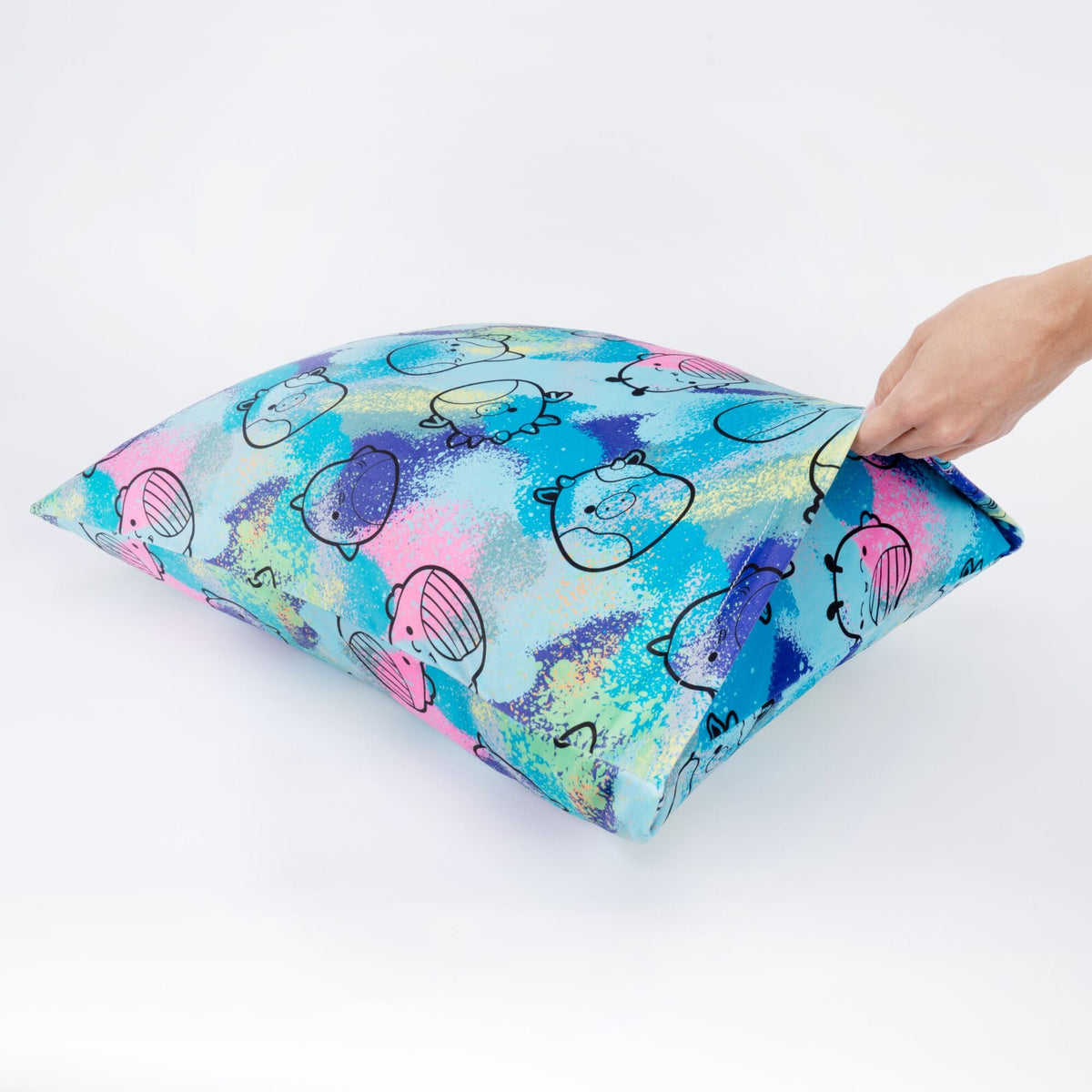 Squishmallows Essential | "'Mallow Nights" Blue SquishPillow Pillowcase (Standard)