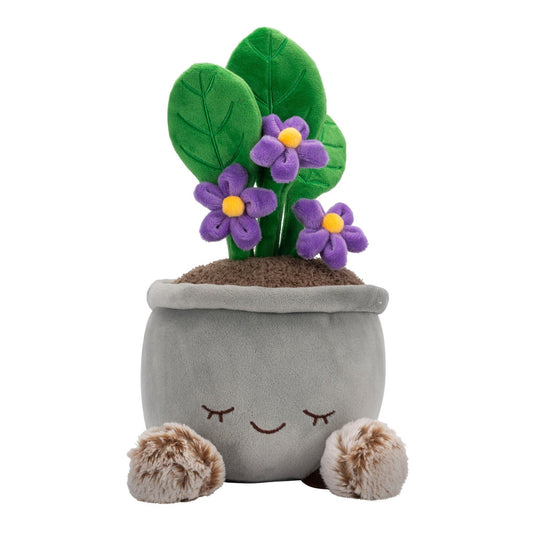 Squishmallows Customer Favorite | Greenhouse by Russ 12" African Violet Plant Plush | Jazwares
