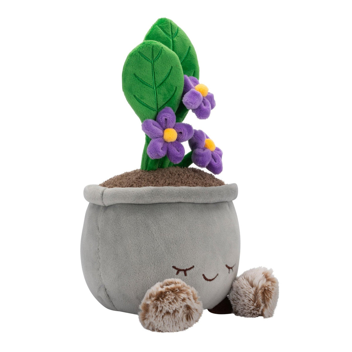 Squishmallows Customer Favorite | Greenhouse by Russ 12" African Violet Plant Plush | Jazwares