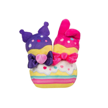 Squishmallows Top Pick | Hello Kitty and Friends 12" My Melody and Kuromi Anniversary Plush Bouquet | Jazwares