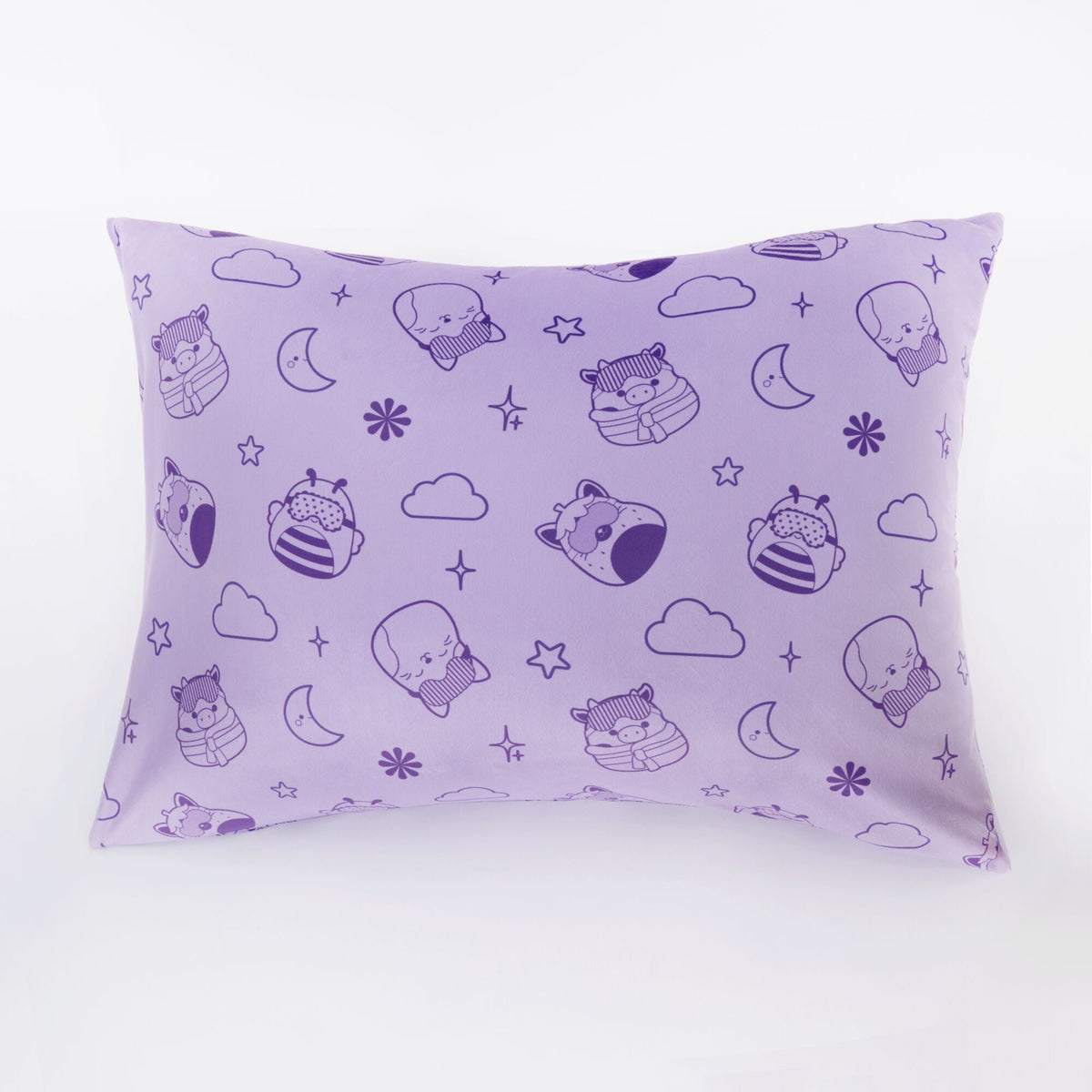 Squishmallows New | SquishPillow Pillowcase Lavender Slumber | Jazwares