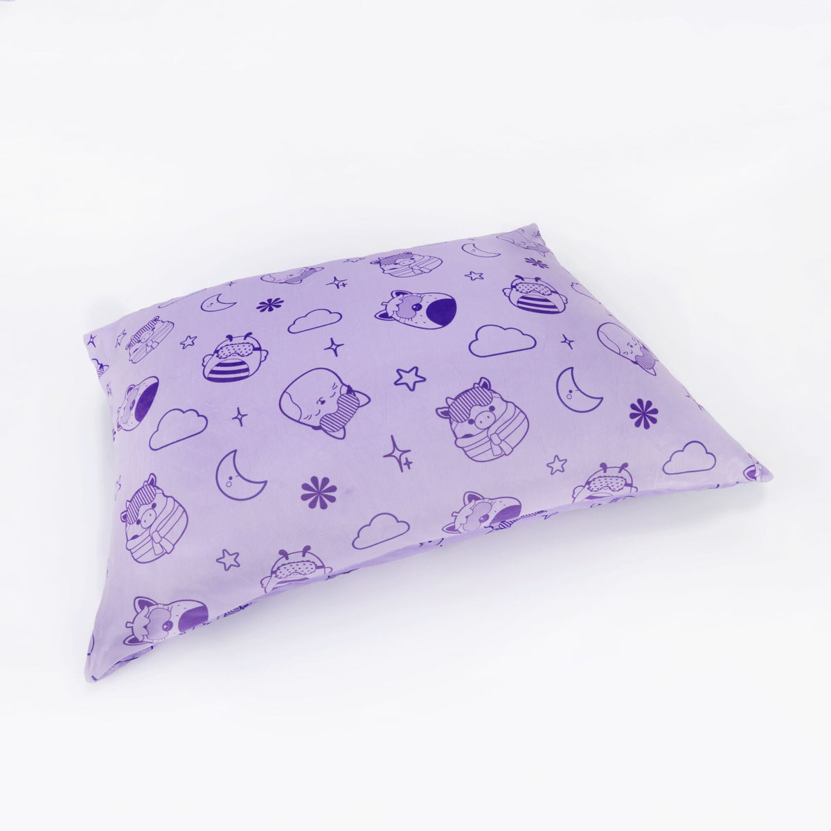 Squishmallows New | SquishPillow Pillowcase Lavender Slumber | Jazwares