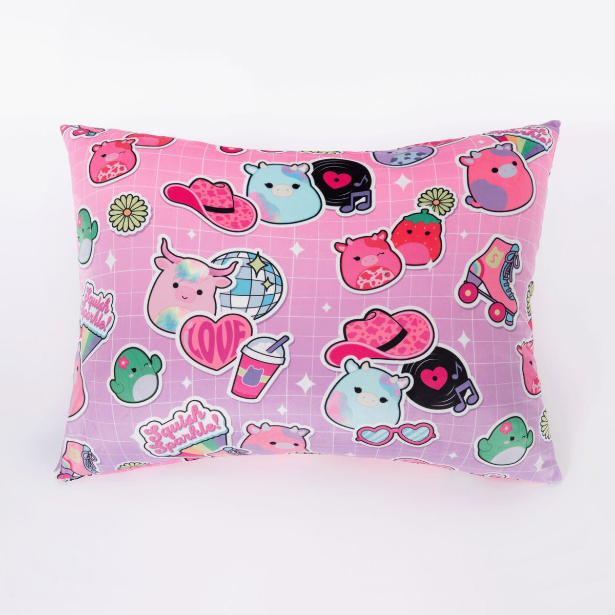 Squishmallows Trusted | SquishPillow Pillowcase Squish Sparkle | Jazwares