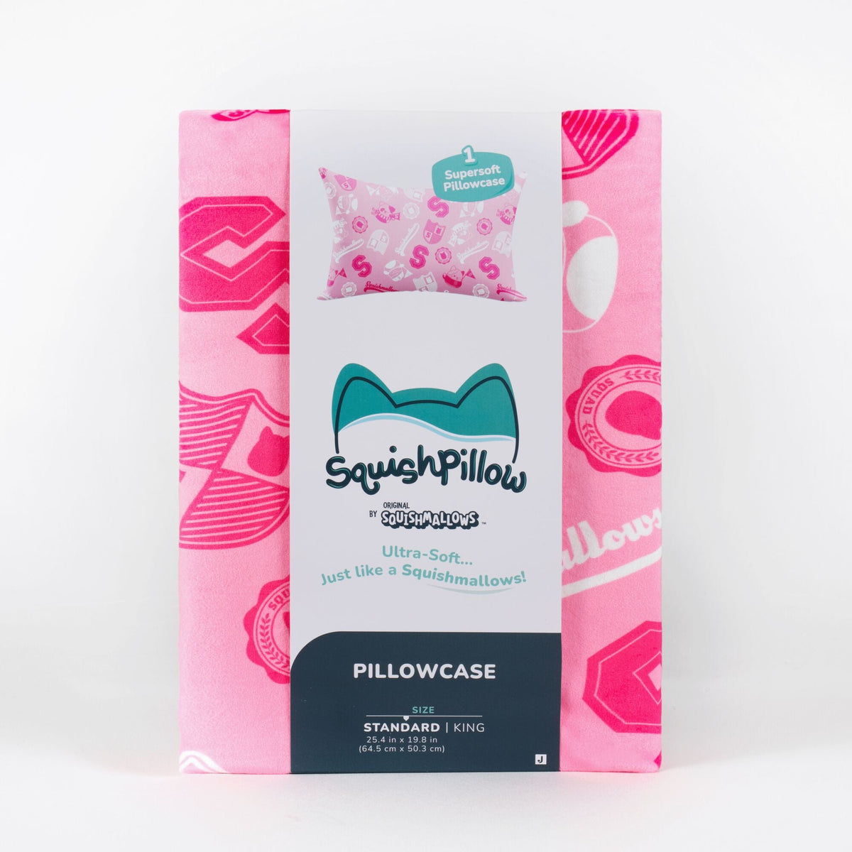 Squishmallows Deals | SquishPillow Pillowcase Squish U | Jazwares