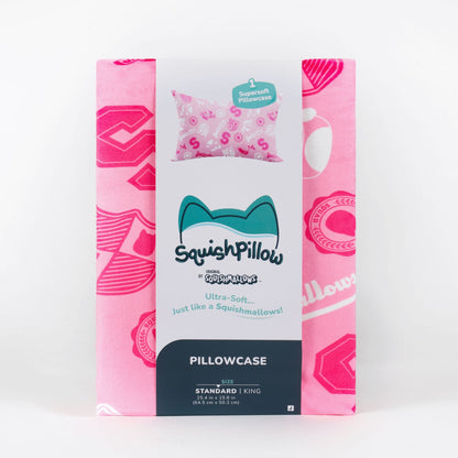 Squishmallows Deals | SquishPillow Pillowcase Squish U | Jazwares