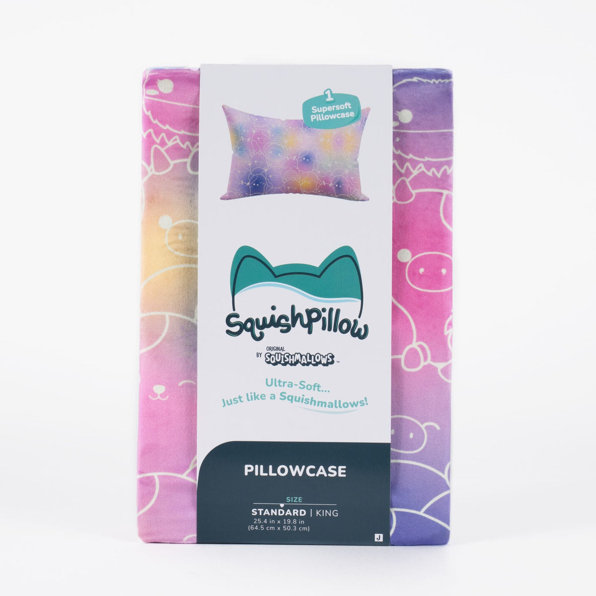 Squishmallows Trusted | SquishPillow Pillowcase Ombre All Day | Jazwares