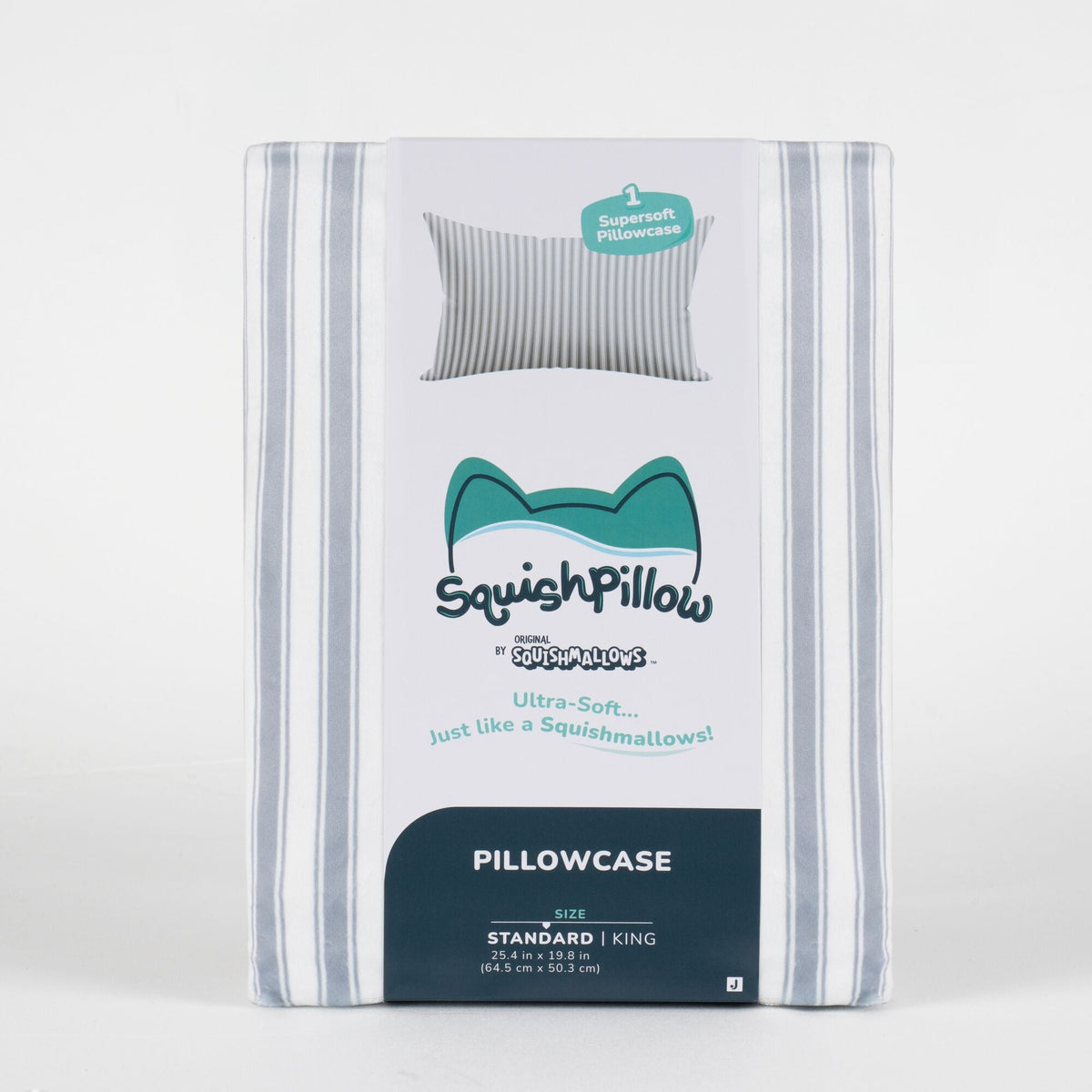 Squishmallows Signature | SquishPillow Pillowcase Stand Tall Grey | Jazwares