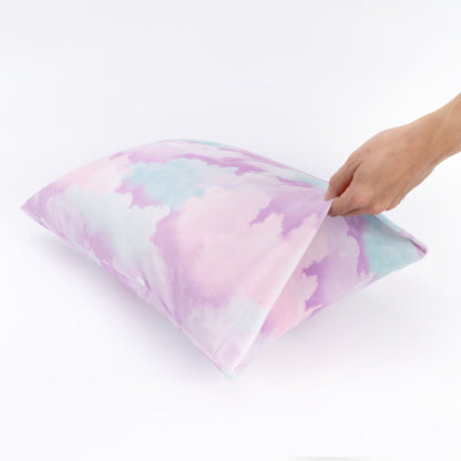 Squishmallows Trusted | SquishPillow Pillowcase Cotton Candy Skies Purple | Jazwares
