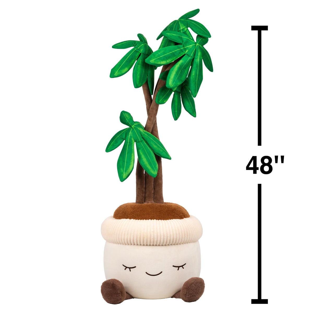 Squishmallows Classic | Greenhouse by Russ 4 Feet Tall Money Tree Plush | Jazwares