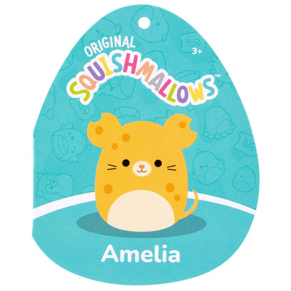 Squishmallows Popular | 8" Amelia the Yellow Cheese Mouse | Jazwares