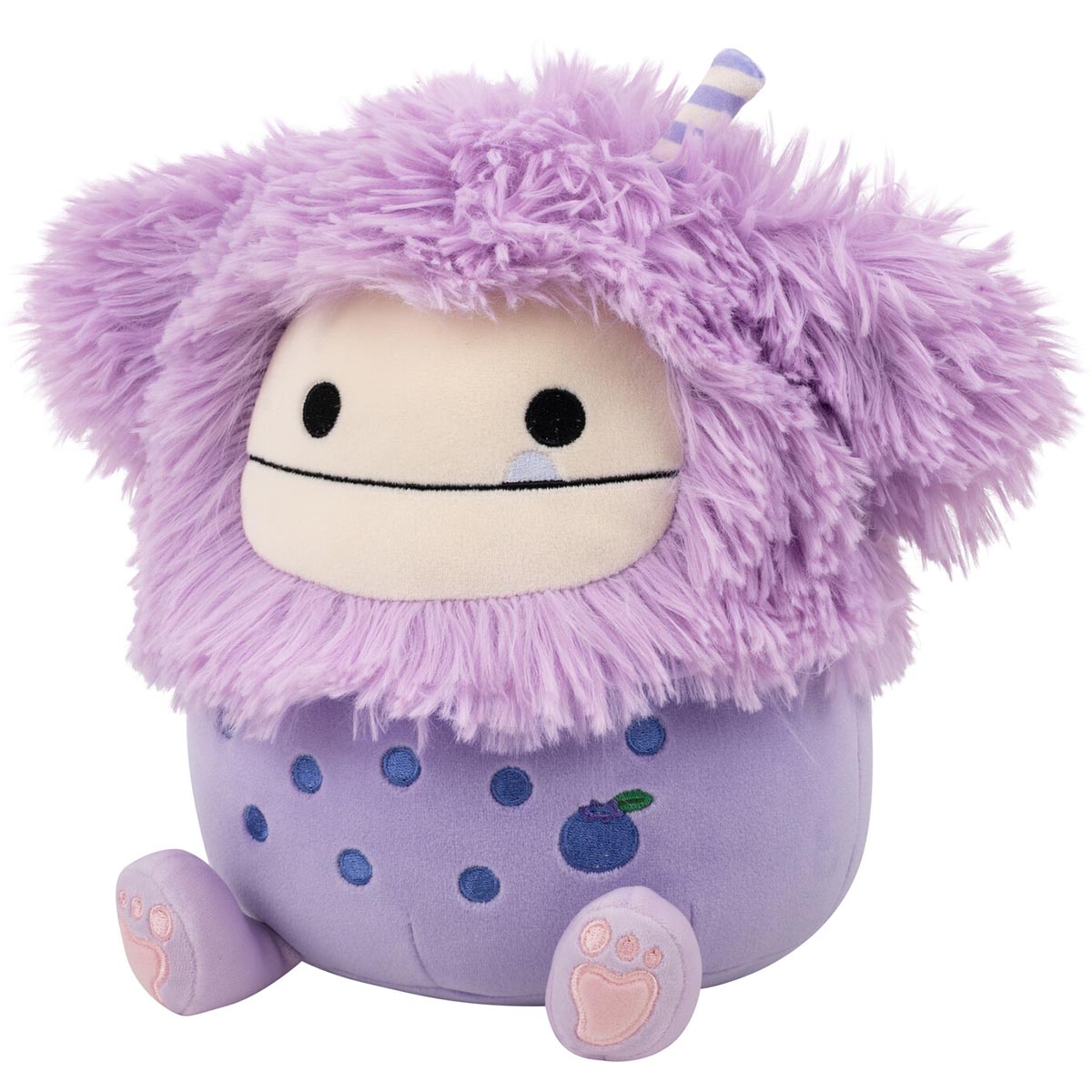 Squishmallows Smart Buy | 8" Dilka the Lavender Boba Bigfoot | Jazwares