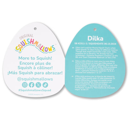 Squishmallows Smart Buy | 8" Dilka the Lavender Boba Bigfoot | Jazwares