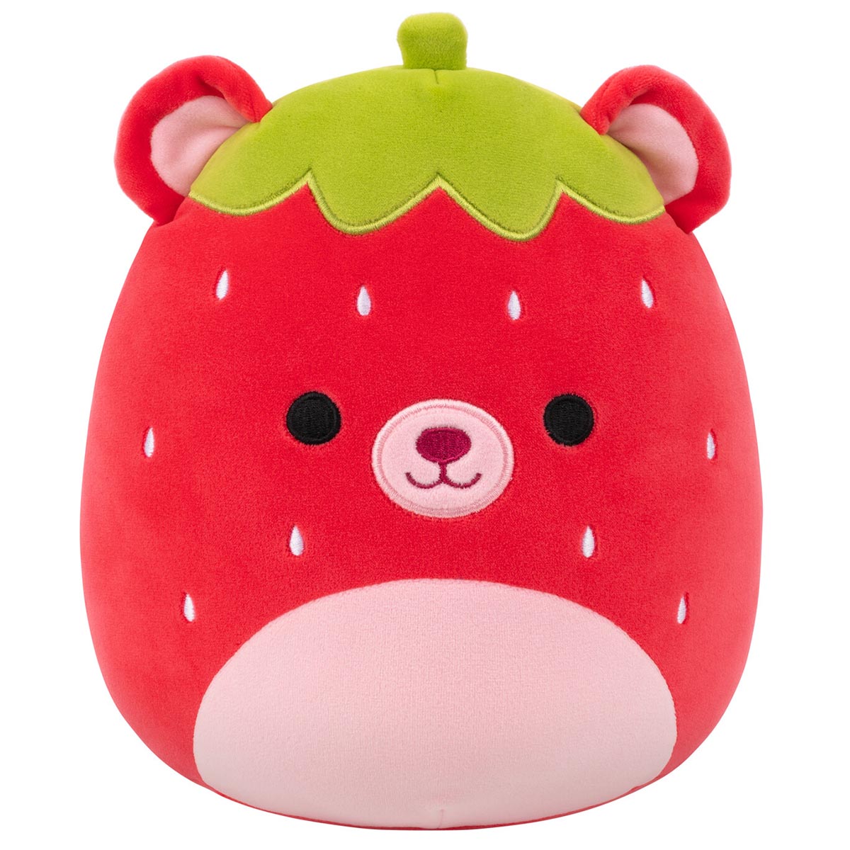 Squishmallows Popular | 8" Romeo the Red Strawberry Bear | Jazwares