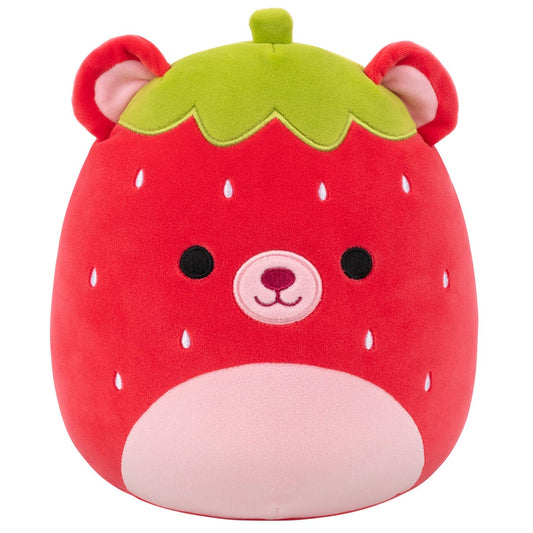 Squishmallows Popular | 8" Romeo the Red Strawberry Bear | Jazwares
