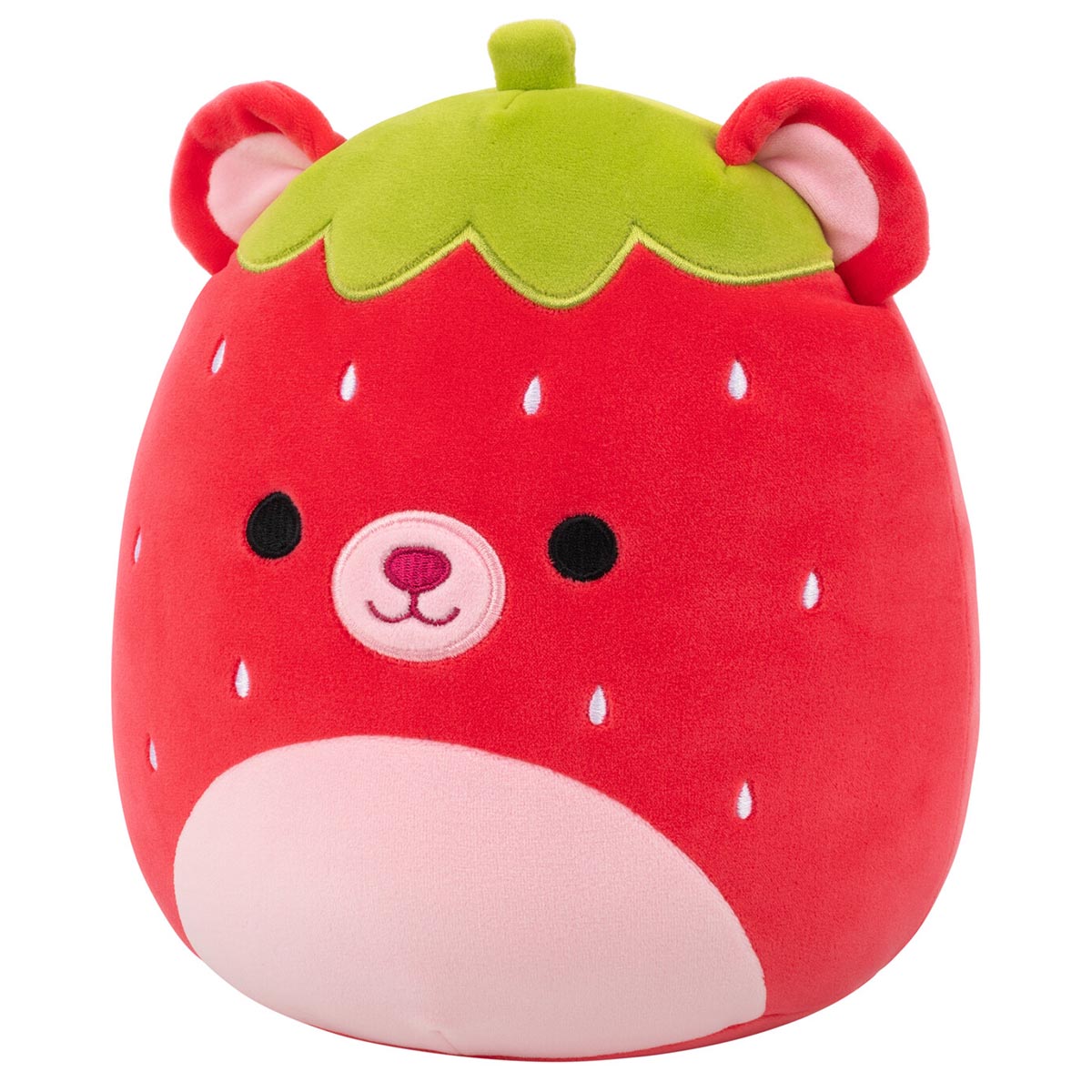 Squishmallows Popular | 8" Romeo the Red Strawberry Bear | Jazwares