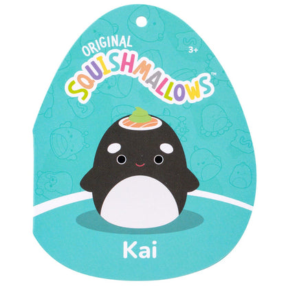 Squishmallows Deals | 8" Kai the Sushi Orca Whale | Jazwares