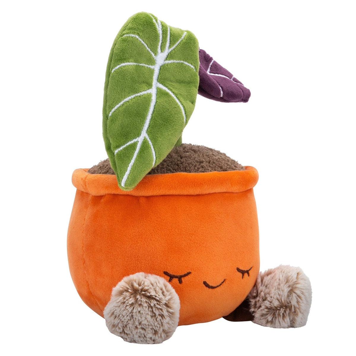 Squishmallows Premium | Greenhouse by Russ 12" Black Velvet Alocasia Plant Plush | Jazwares