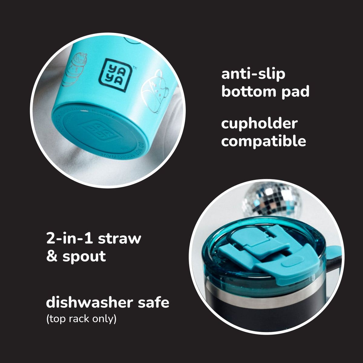 Squishmallows Deals | Bling Tumbler with Straw