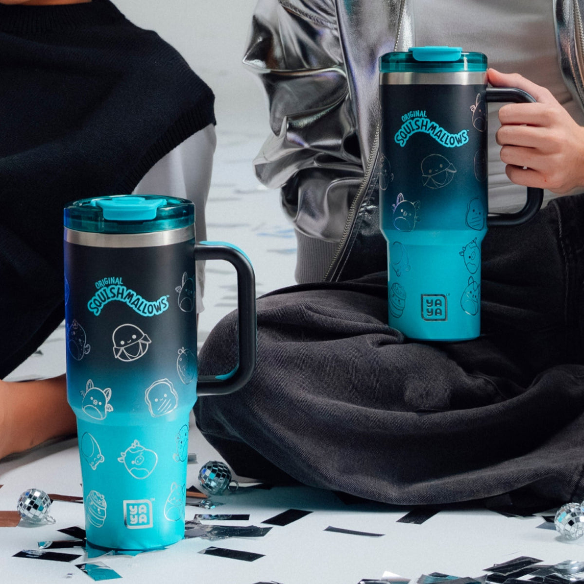 Squishmallows Deals | Bling Tumbler with Straw