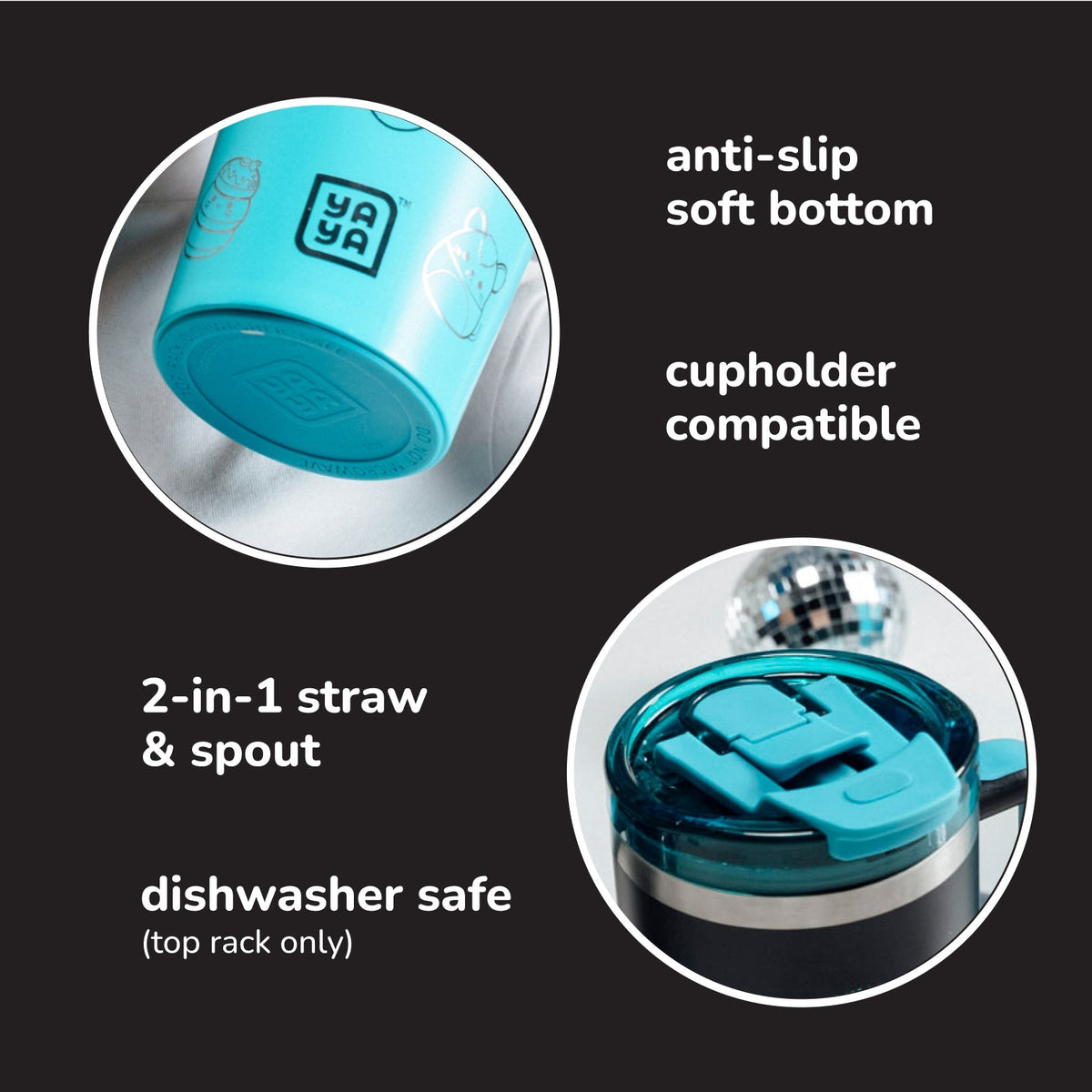 Squishmallows Deals | Bling Tumbler with Straw