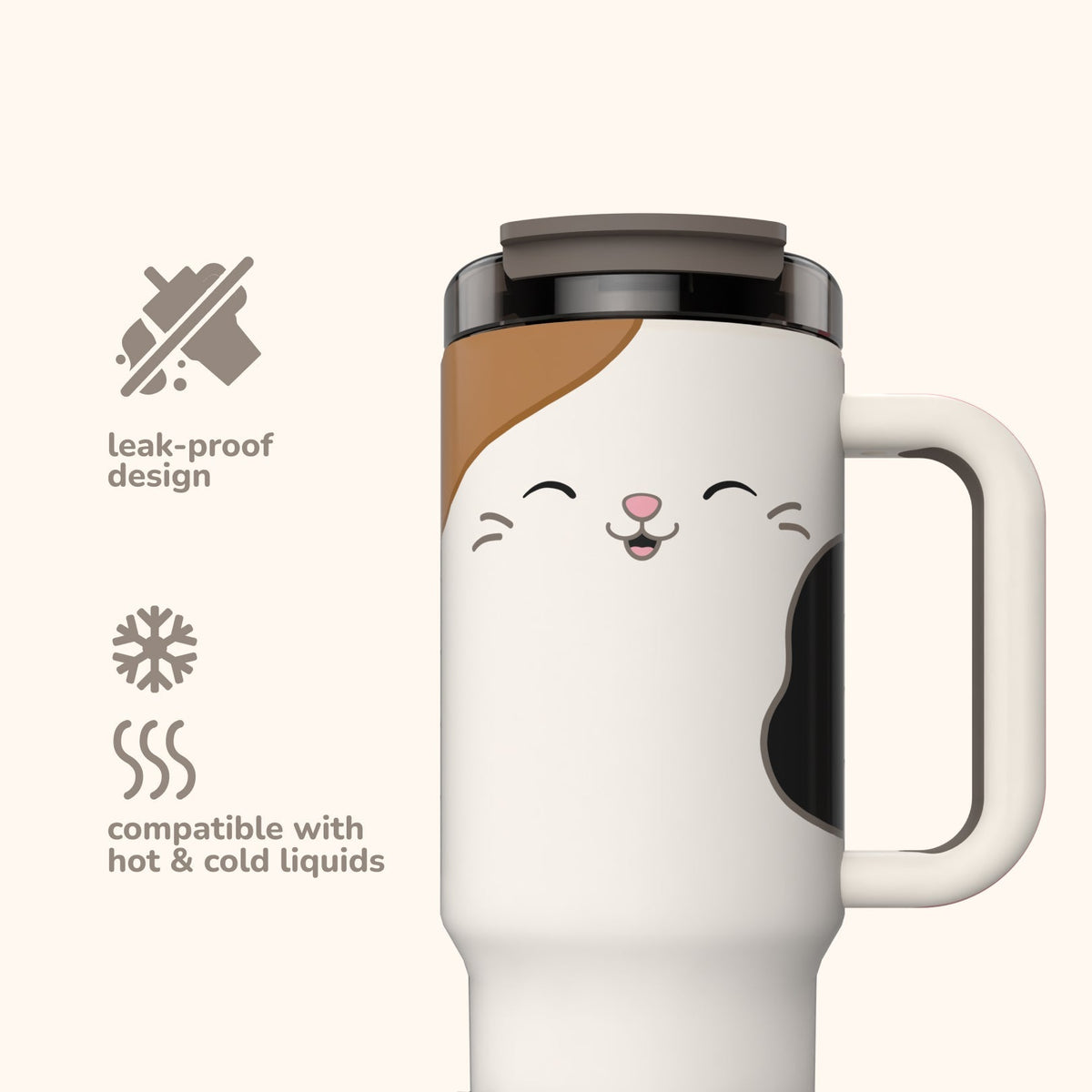 Squishmallows Trusted | Cam Tumbler with Straw