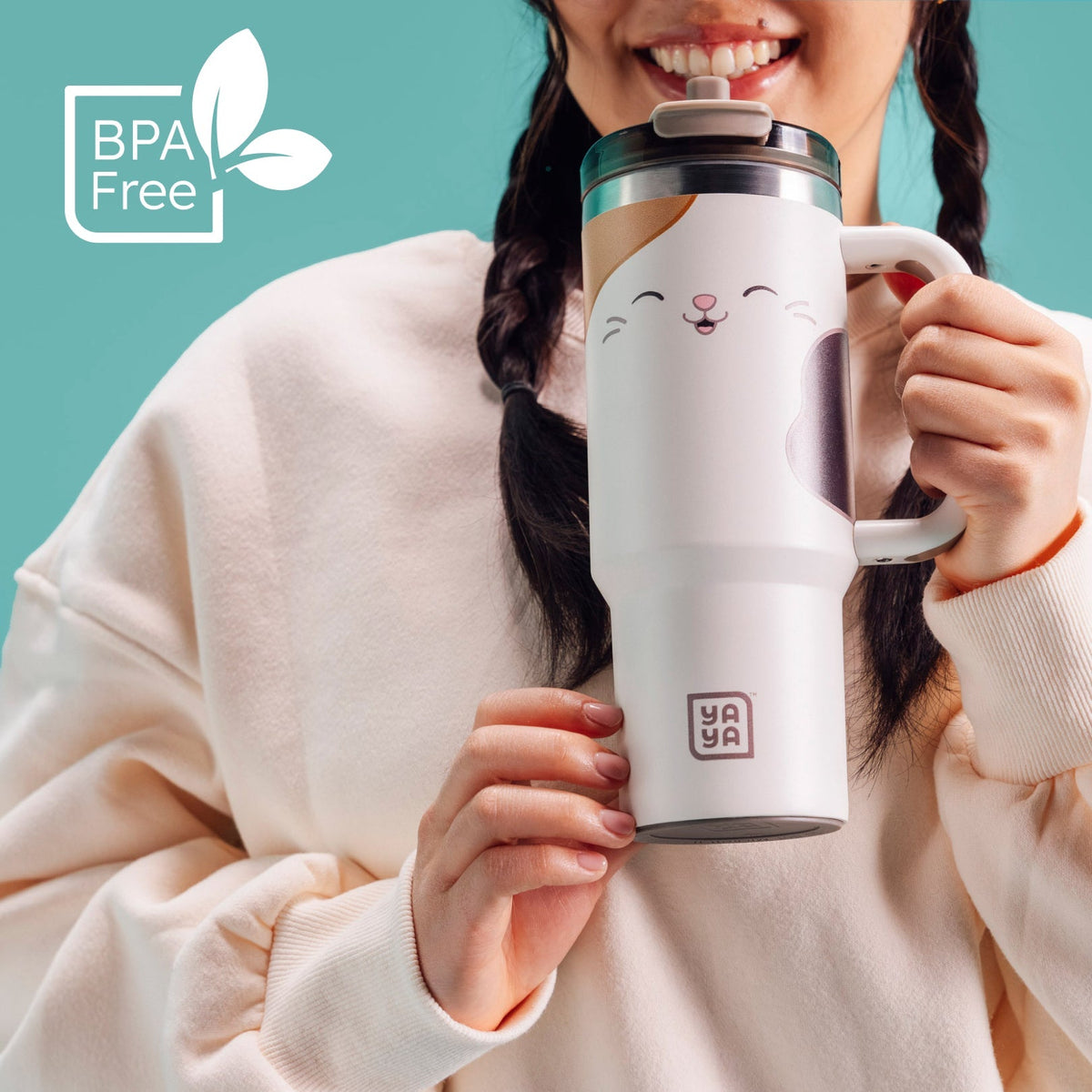 Squishmallows Trusted | Cam Tumbler with Straw