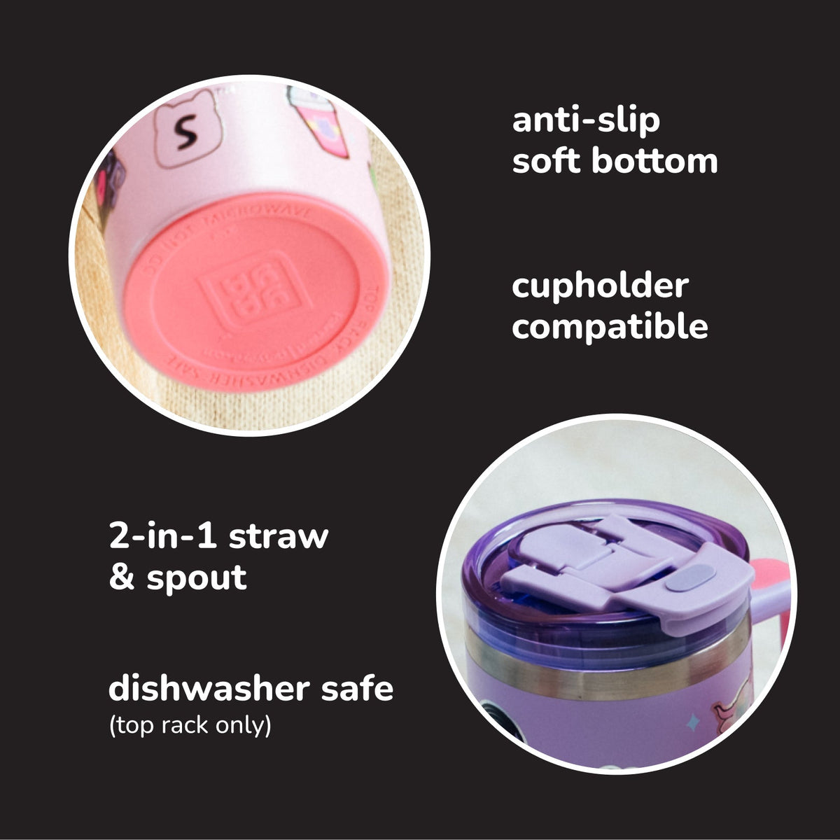 Squishmallows Customer Favorite | Sticker Bomb Tumbler with Straw
